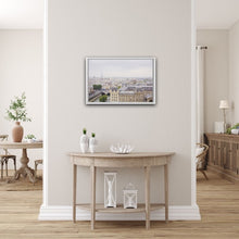 Load image into Gallery viewer, view from the towers of Notre Dame Paris France Skyline Eiffel Tower Les Invalides wall art photography
